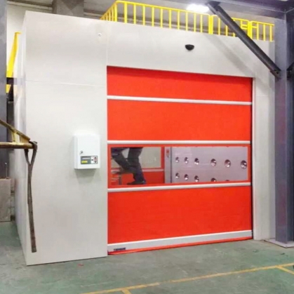 快速自動卷簾門貨淋室